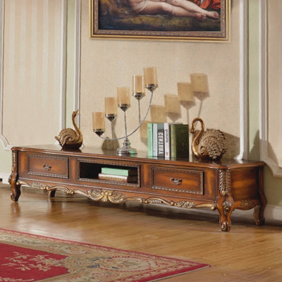 Retro Brown TV Cabinet