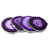 Mauve / argenté est en rupture de stock