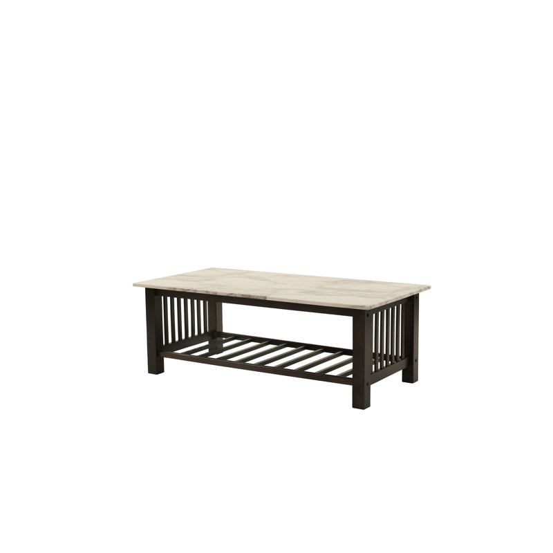 Table basse l 36,5 po x P 36,5 po x H 17 po, Black