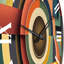 Horloge murale Mid-Century Vintage Circular Visions III-93380594