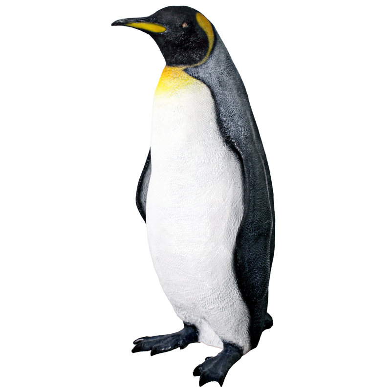 Statue de manchot royal antarctique