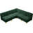 Enson Velvet L-Shaped Sectional Reversible-389624218