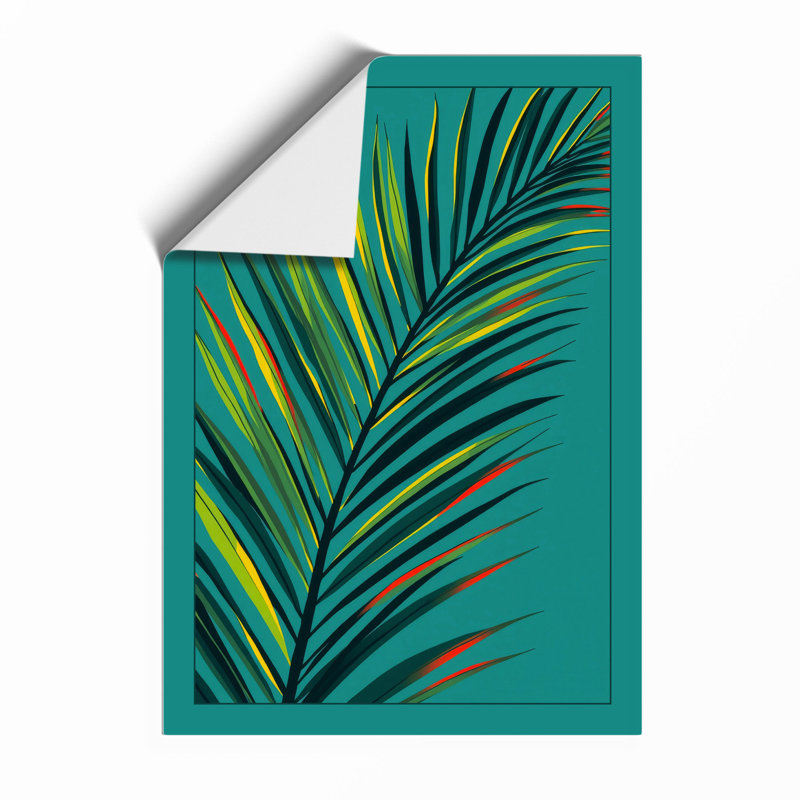 Palm Frond Study Botanical - Print, Unframed, A1 - 84.1 x 59.4 cm
