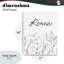 «Renew with Leaf Outline», plaque murale par Designed