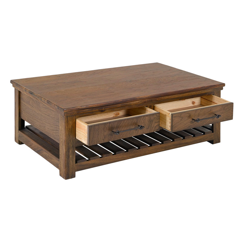 Table basse 4 tiroirs
