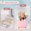 Organiseur rotatif multifonction à 360° - Beau porte-stylo rotatif à 5 emplacements pour fournitures artistiques, bureau, école, maison