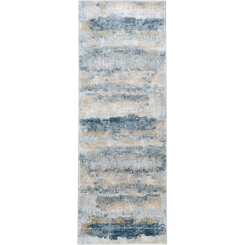 Basso Abstract Indoor Rug, Runner 2'6" x 10'