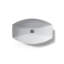 Ceramica 23.6'' L Bathroom Sink