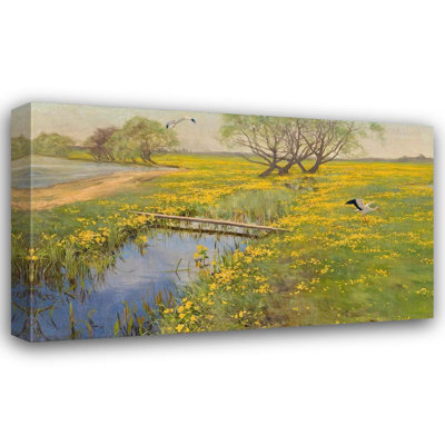 «Springtime» par Henryk Weyssenhoff - Art mural sur toile tendue avec châssis