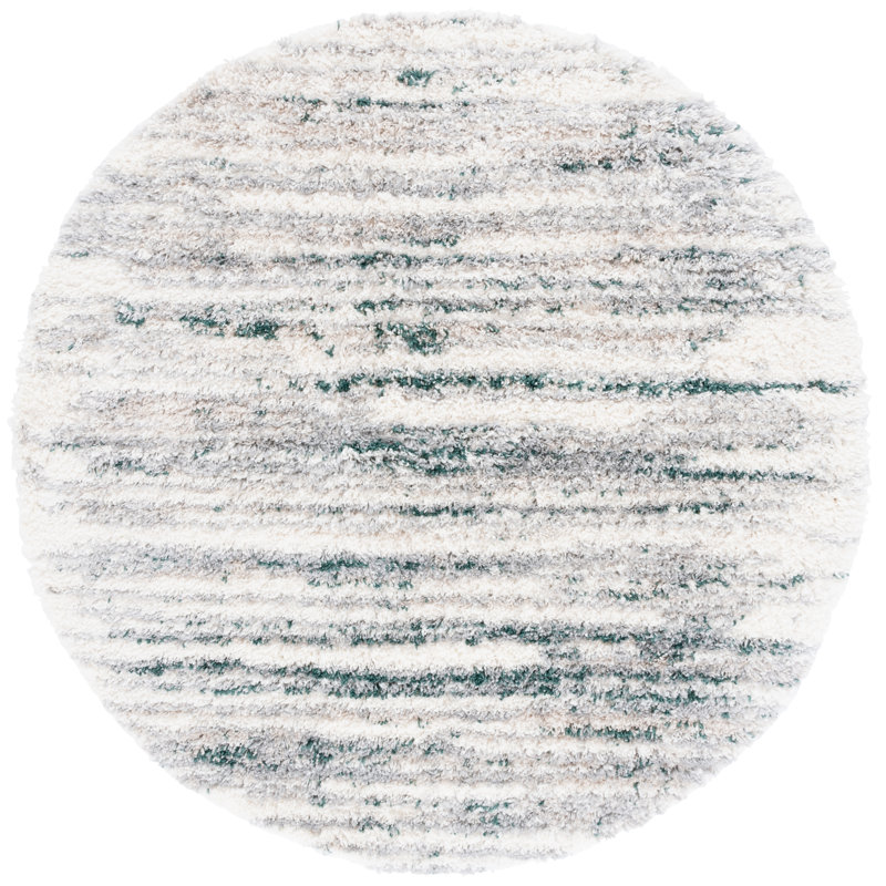 Wawona Performance Abstract Rug, Round 6'7"