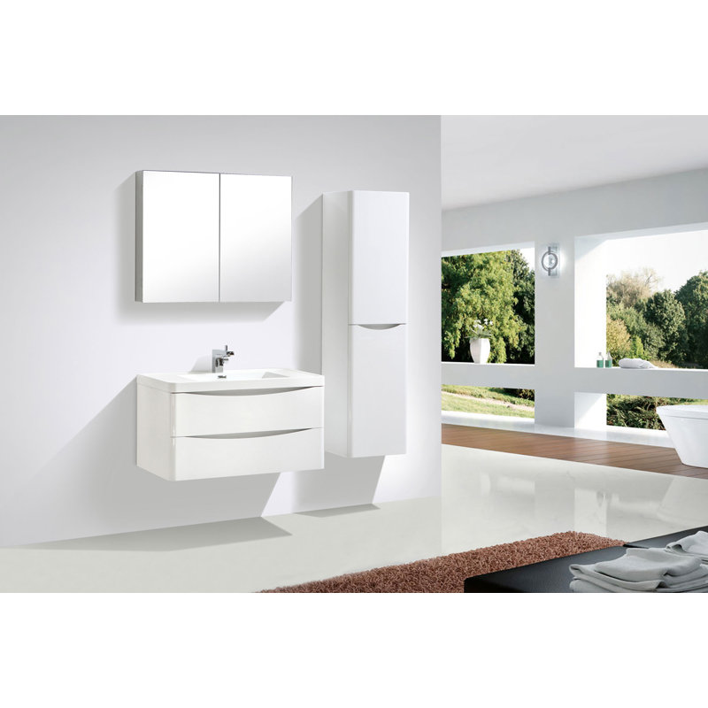 Stanhope Linen Cabinet, Gloss White