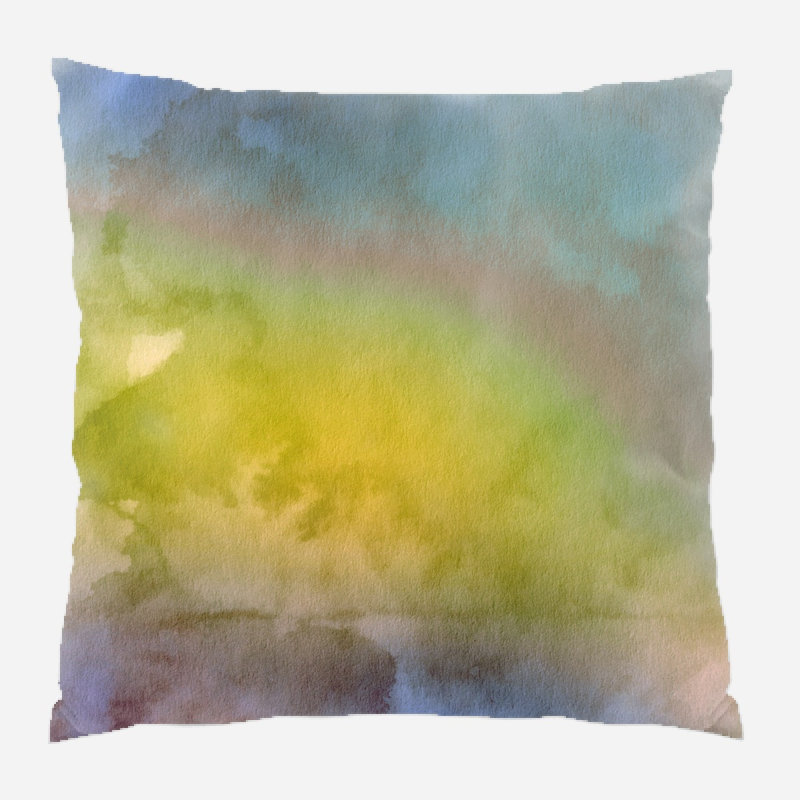 Coussin décoratif texture Everson, Microsuède, Intérieur