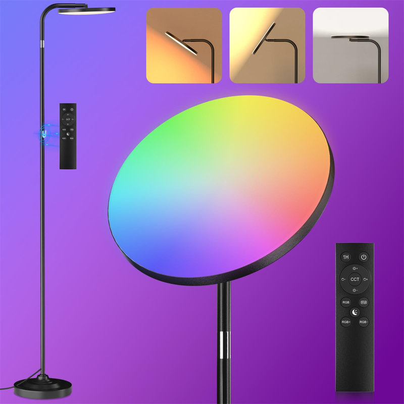 175.5cm LED Column Floor Lamp