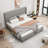 High Headboard Upholstered Bed