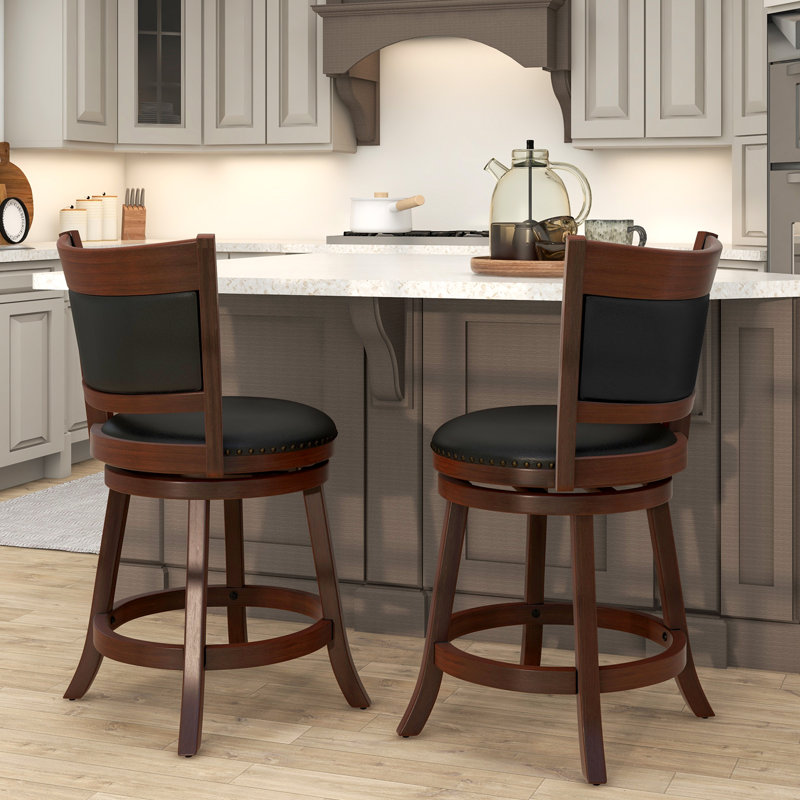 Tabouret de comptoir pivotant 25 po Lequan