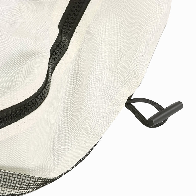 Filet de remplacement en filet de remplacement universel de 12 pi x 12 pi Outsunny pour abris de jardin et tentes à auvent avec fermetures à glissière