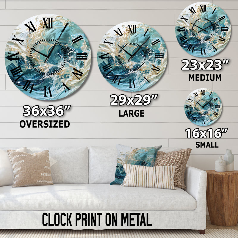 Horloge murale Ocean Ocean, Médium