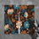 Paire de rideaux obscurcissant en polyester Mickinley