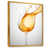 Gold Floater Framed