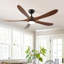 Ventilateur de plafond 62 po avec lumières DEL-1838649968