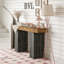 Console de style contemporain