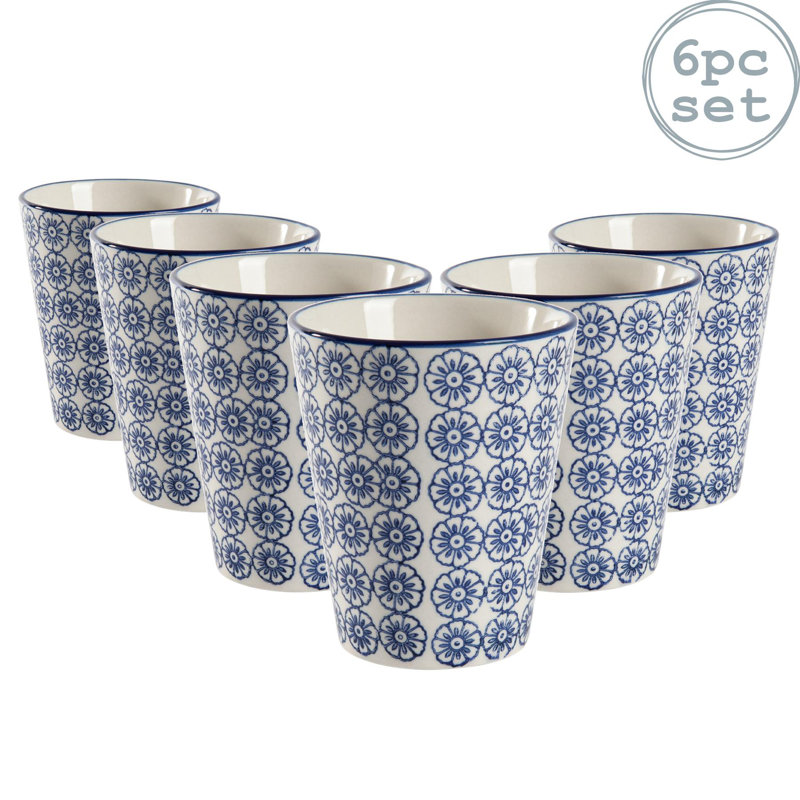 Nicola Spring - Hand-Printed Tumblers
