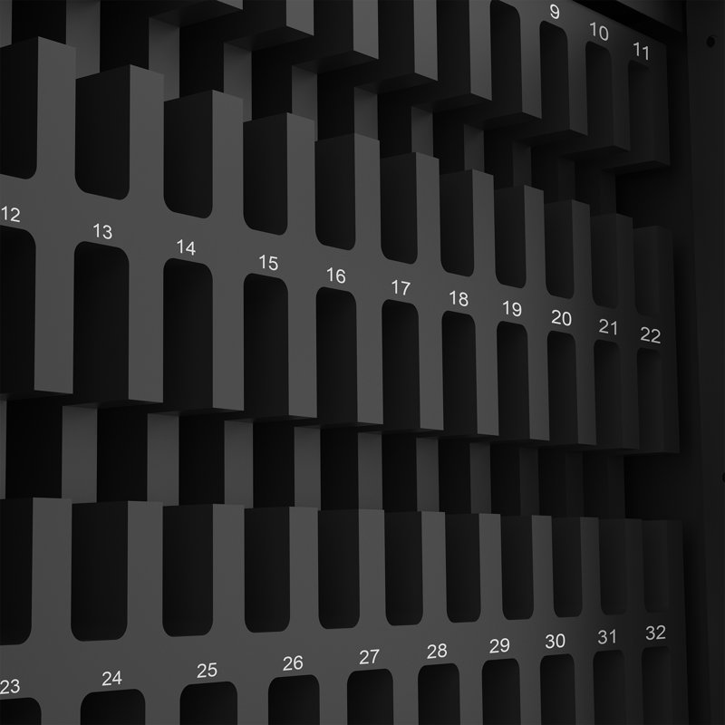 Armoire de rangement pour téléphone cellulaire CellGuard, Sur pieds