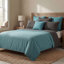 Couvre-lit Wooded River - chameau - double / grand - 88 x 92-1725494803-1725494800