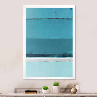 Art moderne gris et bleu II 2PT47705