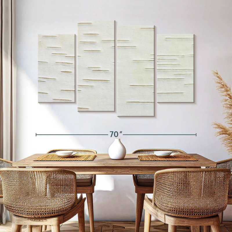 Avery Birch Tree White Bark, 42" H x 68" W