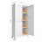 Metal Storage Cabinet with 2 Doors and Adjustable Shelves-1243956763