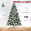 Lighted Artificial Pine Christmas Tree-823738356