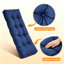 Coussin de banc sur mesure 42×16 avec rembourrage en billes de mousse et coton soyeux, housse en oléfine pour usage intérieur et extérieur, BRY-009-1505046187