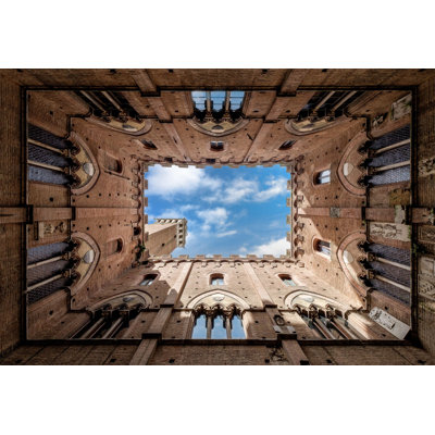 Looking Up From The Palace Print by Lillian August