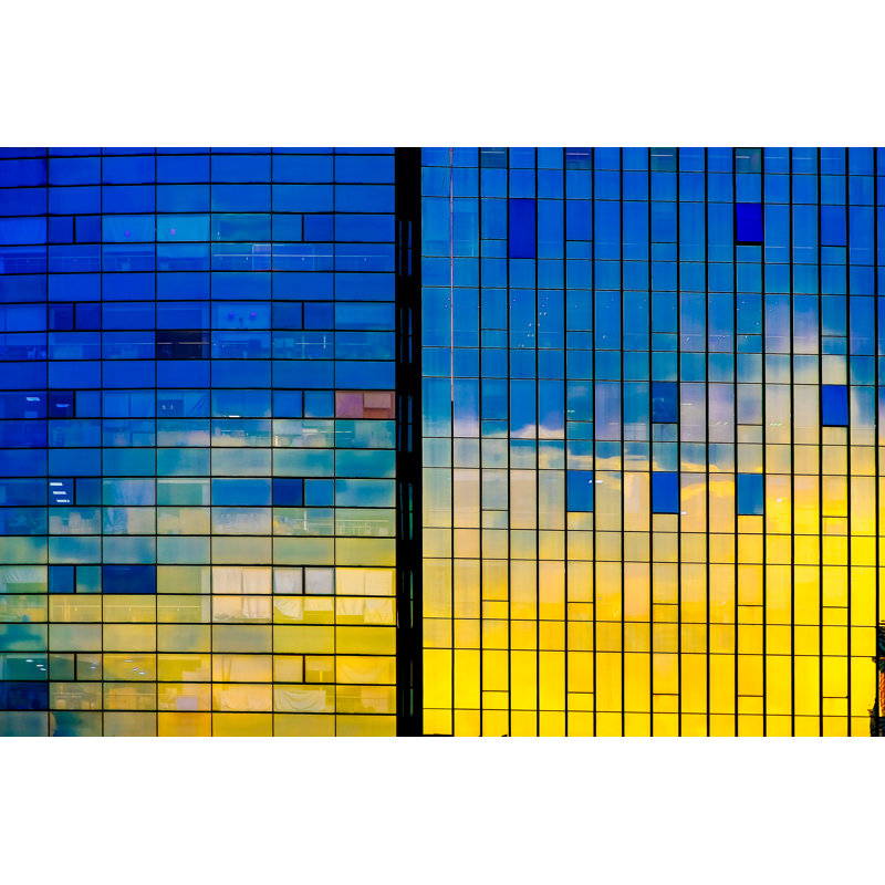 Unlimited Corporate Buildings by Zhangxiaomin - Wrapped Canvas Print, 30cm H x 46cm W