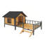 Niche pour chien unique en bois