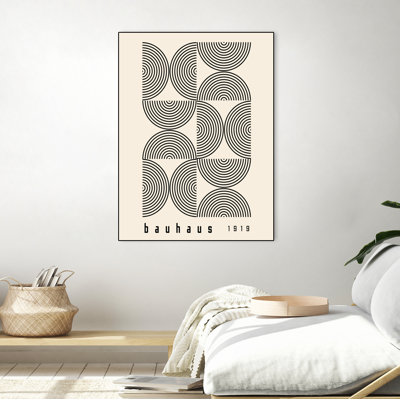 «Bauhaus 1919», toile encadrée