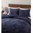 DESIGN STUDIO Blair Geo Navy Blue 3-Piece Soft Chenille Jacquard Comforter Set-104736148