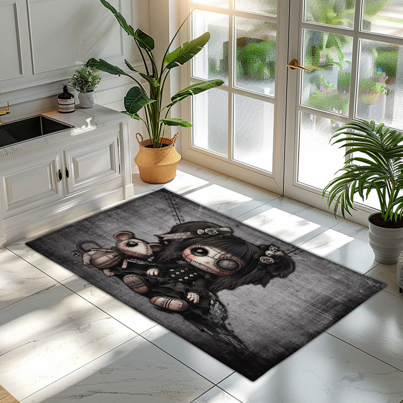 Tapis souris Little Stitch Ups Old Friends, Rectangulaire 3 pi x 5 pi