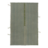 Rug & Kilim’S Contemporary Kilim In Seafoam Blue With Green And White Accents