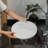 Koville Luxury Marble Granite Cutting Board for Kitchen,Round, 11*11in-115941878
