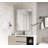 Tenli Metal Rectangle Wall Mirror-2088891407