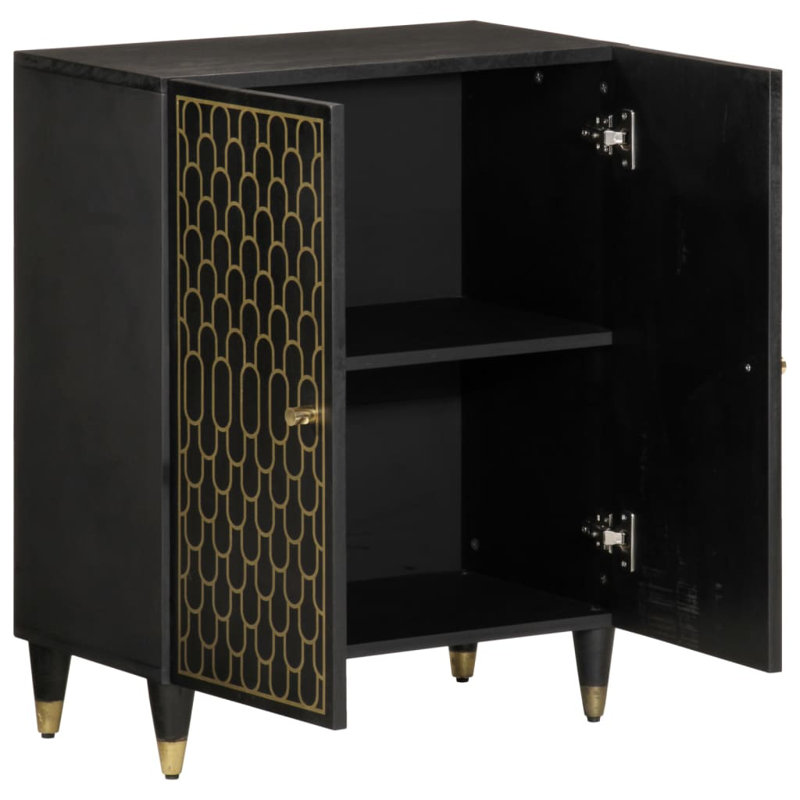60cm Sideboard, Black