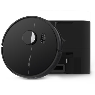 Self Empty Dustin Wi-Fi Connected Self-Emptying Robot Vacuum and Mop