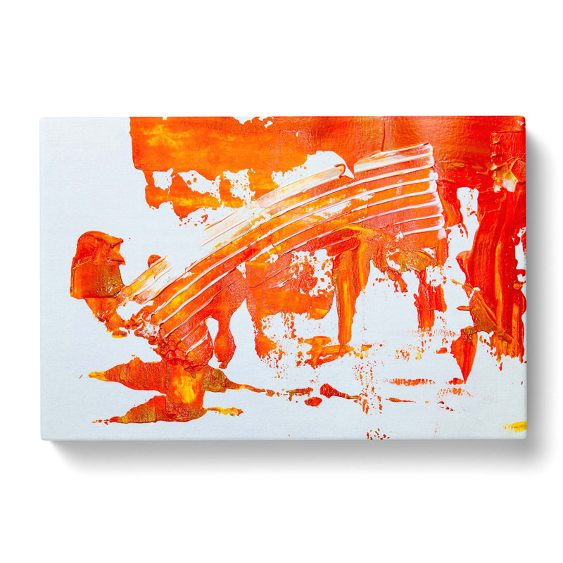 Abstract Art Painting Vol.170 by S.Johnson - Wrapped Canvas Painting, 35cm H x 50cm W x 3cm D