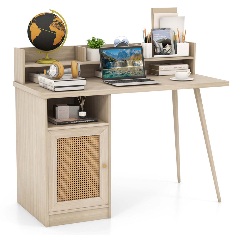 Bureau avec huche Beckford, Chêne blanc