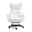 Big and Tall Teddy Office Chair, Flip Armrests for Pets & Cross Legged Sitting, Executive Ergonomic Computer Gaming Chair with Foot Rest-709169077