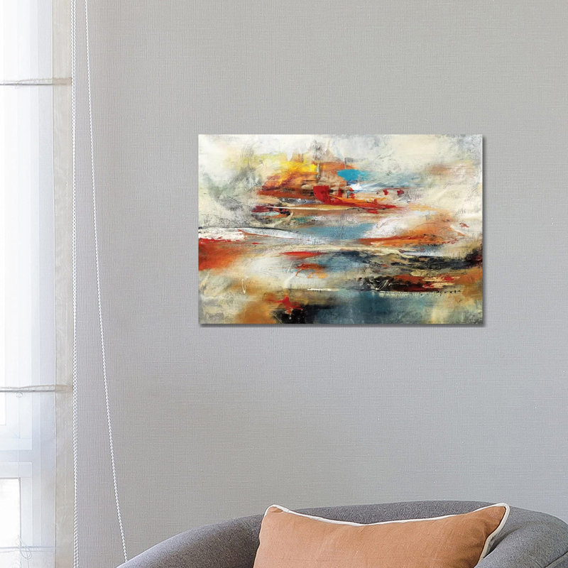 Fancypants Wacky Dogs VIII by Gabriela Villarreal - Wrapped Canvas Painting, 66.04 cm H x 45.72 cm W x 1.91 cm D