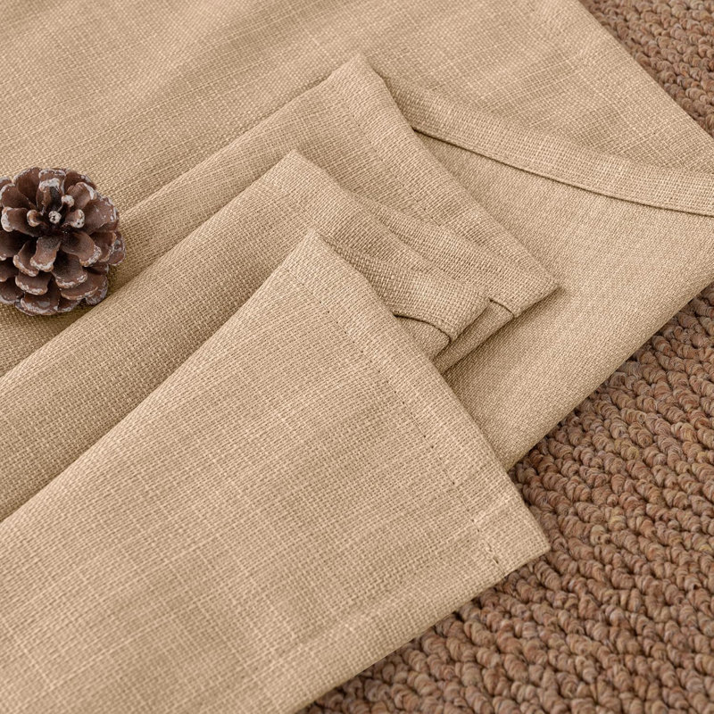 Brown Curtains