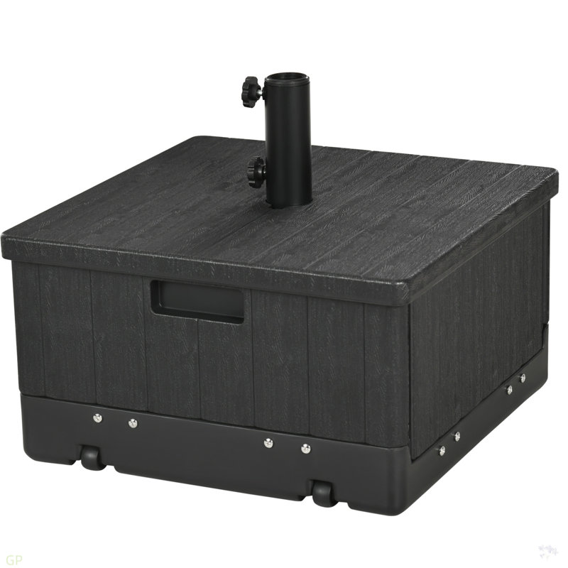 Base de parasol d'extérieur 3-en-1 Outsunny